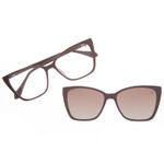 Armação Para Óculos de Grau Feminino Ótica Chilli Beans Linha Multi Polarizado Rosé