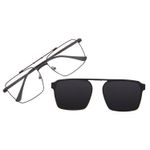 Armação Para Óculos de Grau Masculino Ótica Chilli Beans Multi Polarizado Preto LV.MU.0877-0101