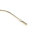 Óculos de Sol Feminino Gold Pedras E Cristais Redondo Prata OC.MT.3582-0107