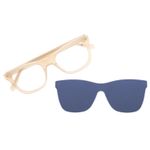 Armação Para Óculos de Grau Feminino Ótica Chilli Beans Multi Lente Polarizado Branco LV.MU.0968-2019