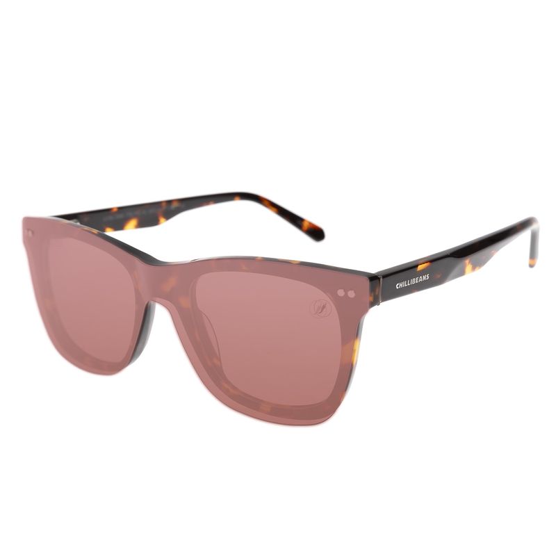 Armação Para Óculos de Grau Feminino Ótica Chilli Beans Multi Lente Polarizado Marrom LV.MU.0968-1702
