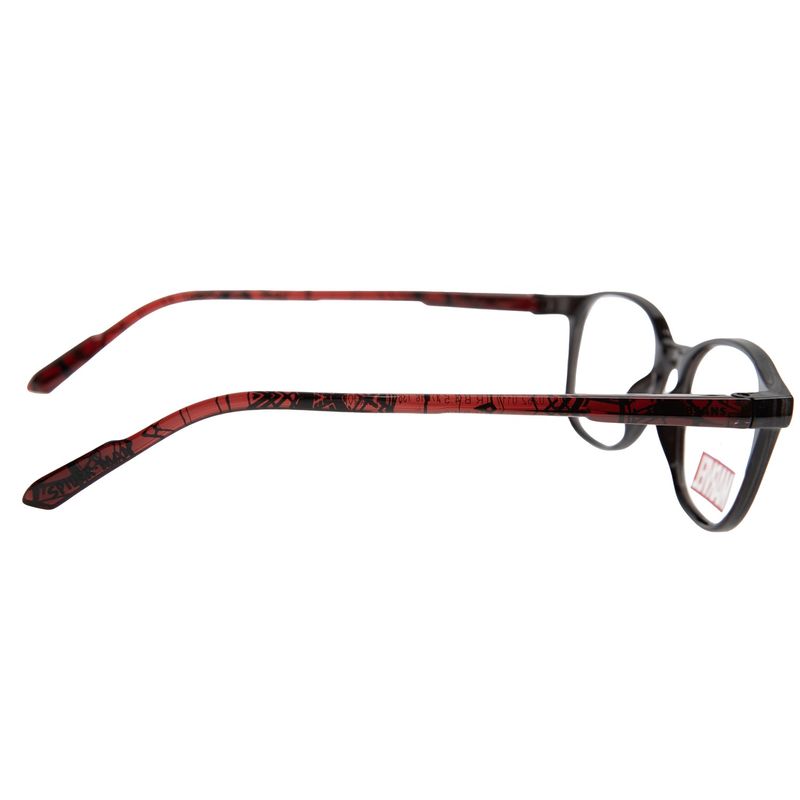 LV.IJ.0262-0117-Armacao-Para-Oculos-de-Grau-Teen-Masculino-Marvel-Avengers-Spider-Man-Redondo-Vinho--3-