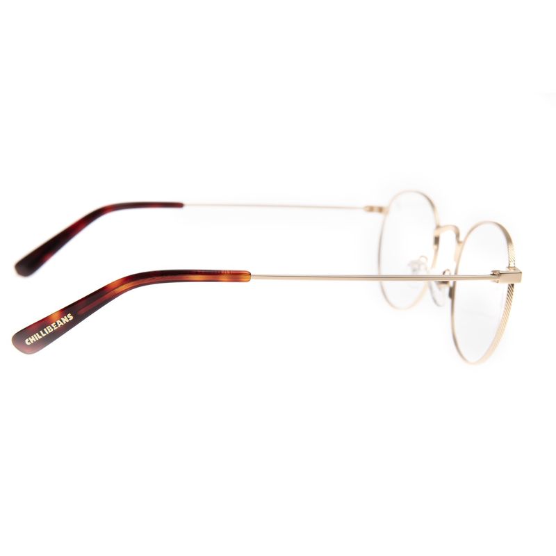 LV.MT.0667-2131-Armacao-Para-Oculos-de-Grau-Unissex-Otica-Chilli-Beans-Redondo-MT-Dourado-Fosco--1-