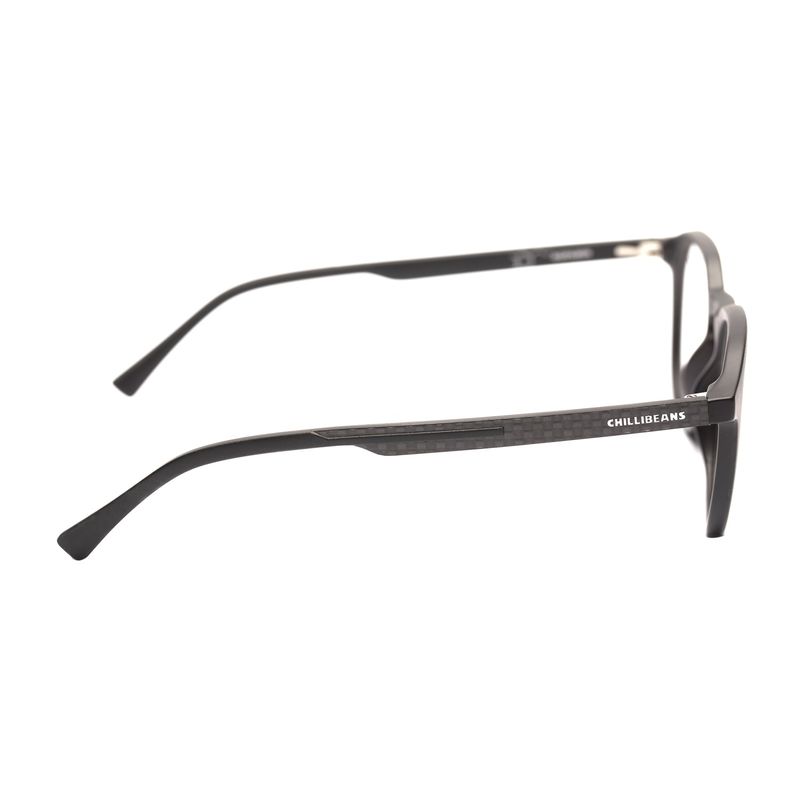 LV.IJ.0345-0101-Armacao-Para-Oculos-de-Grau-Masculino-Fibra-de-Carbono-Redondo-Preto--2-