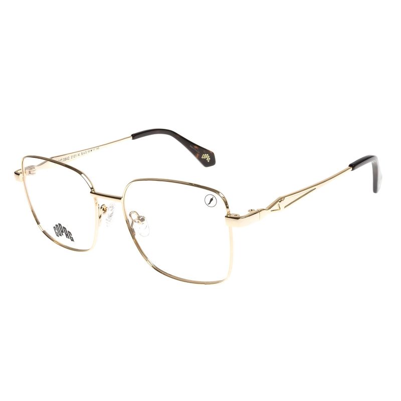 LV.MT.0842-2121Armacao-Para-Oculos-de-Grau-Feminino-Poker-Copag-Quadrado-Dourado
