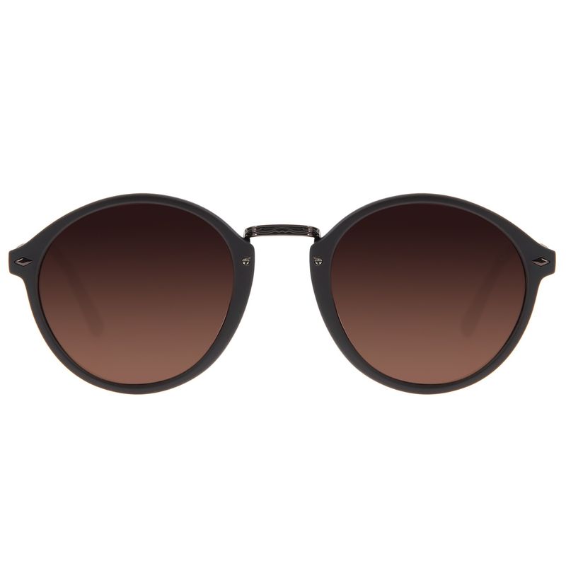 OC.CL.3260-5747.1  Oculos de Sol Unissex Chilli Beans Classicos Redondo Marrom Escuro -1-.jpg