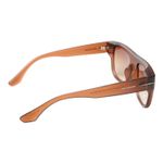 OC.CL.5276-5702.1  Oculos de Sol Masculino Chilli Beans Quadrado Degrade Marrom -2-